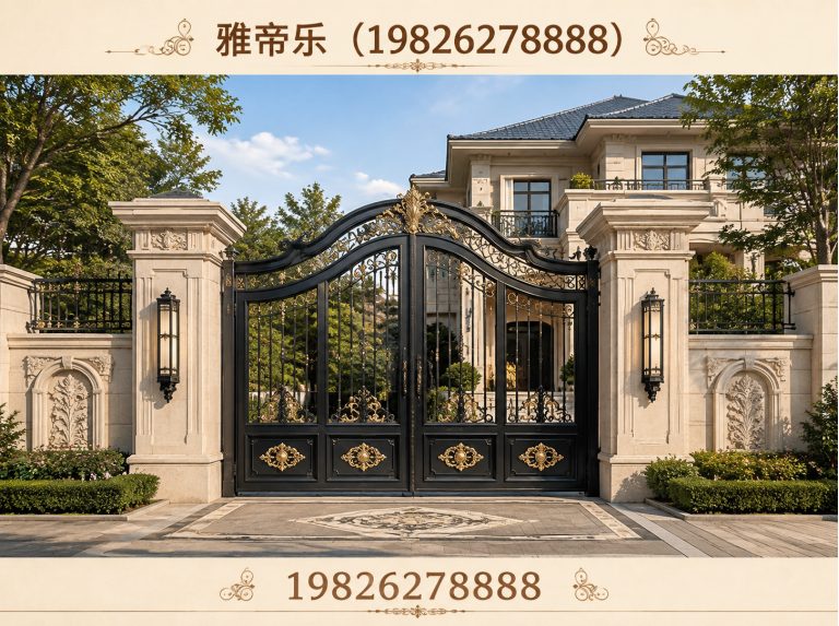 宿豫区铸铝大门展示图